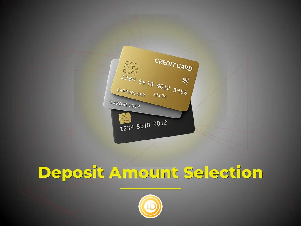 low deposit casino - Deposit Amount Selection